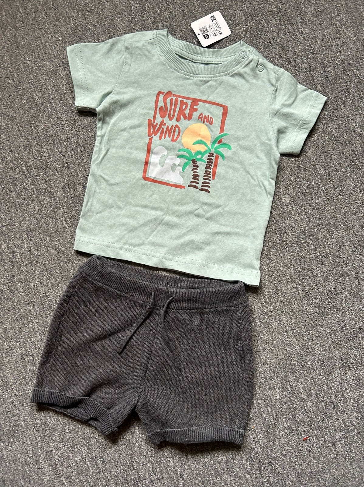 Zomerse set: Zeeman T-shirt & Zara short (Nieuw), Ophalen of Verzenden, Nieuw, Jongetje