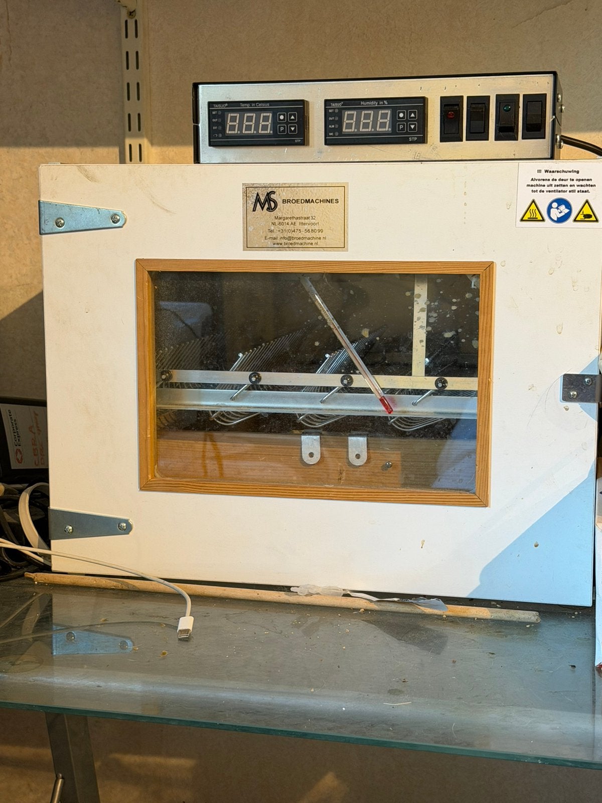 Volledig automatisch broedmachine, Dieren en Toebehoren, Ophalen, Zo goed als nieuw, Broedmachine