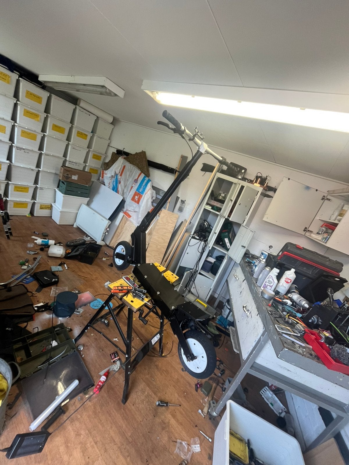 Custom kukirin g2 scherm werkt niet, Doe-het-zelf en Verbouw, Metalen, Ophalen of Verzenden, Zo goed als nieuw