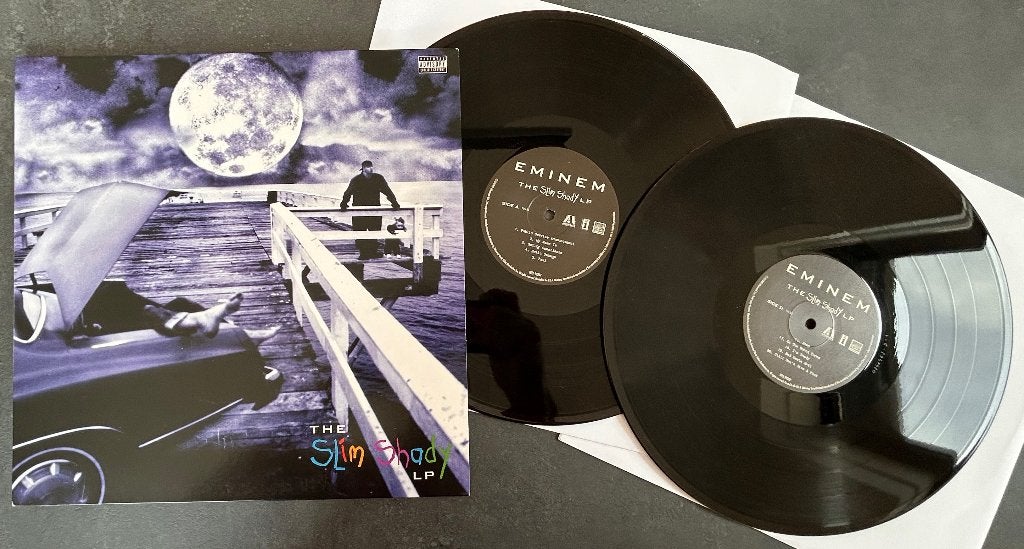 EMINEM - The Slim Shady LP ( 2LP ; NMINT ), Dubbel-LP, Ophalen of Verzenden, Zo goed als nieuw, 12 inch
