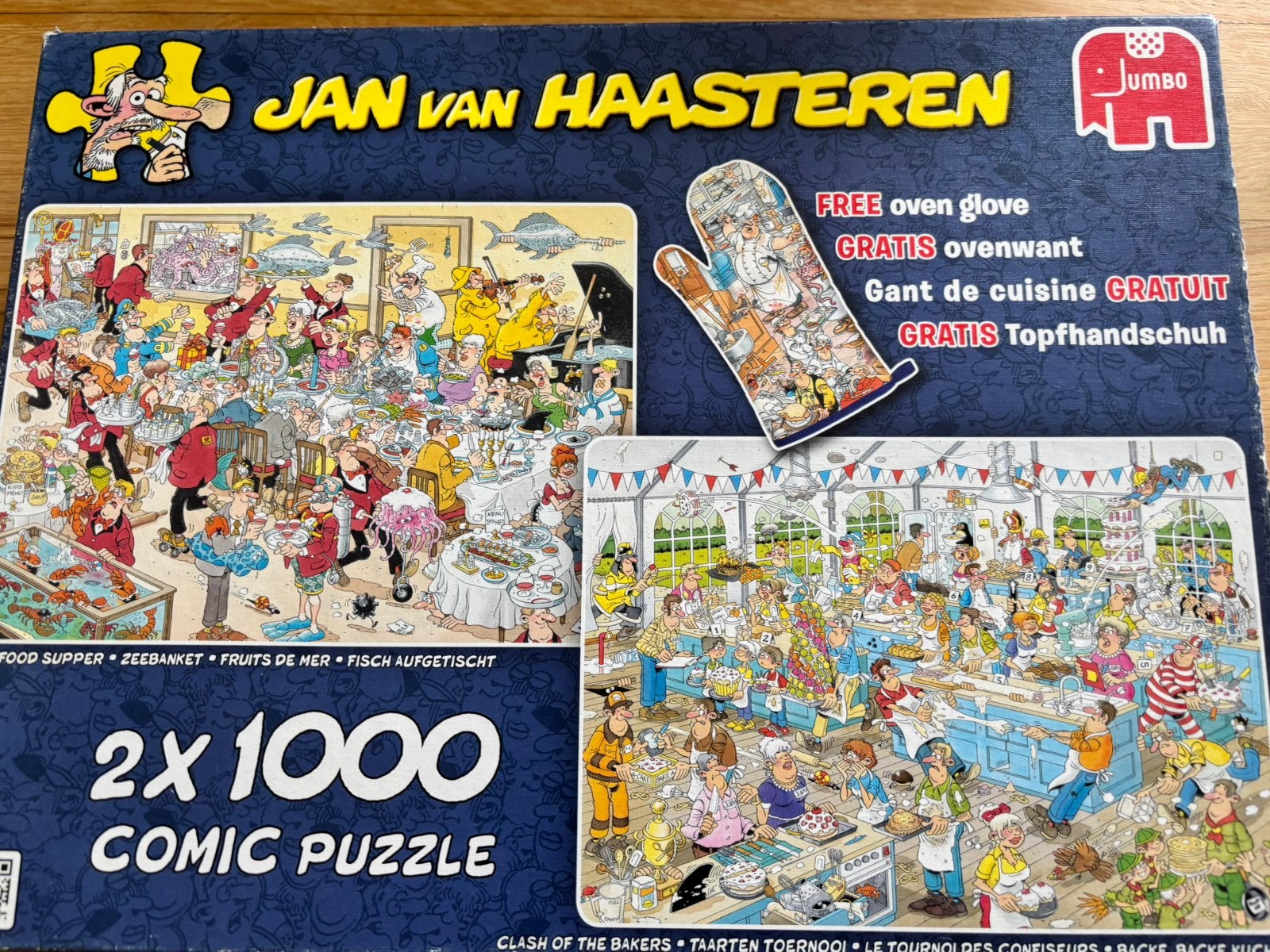Jan van haasteren puzzle, Ophalen of Verzenden, 500 t/m 1500 stukjes, Gebruikt, Legpuzzel