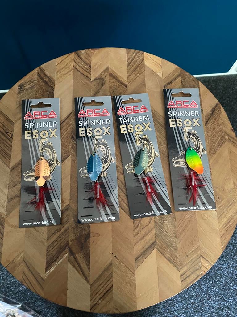 Arca Esox Spinner Maat 2 (4 kleuren), D, Overige typen, Nieuw, Ophalen of Verzenden