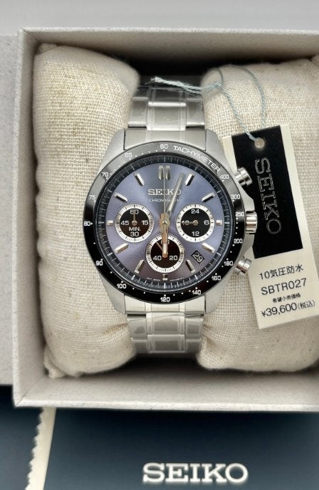 Seiko Spirit Chronograph - nieuw in doos, Polshorloge, Nieuw, Ophalen of Verzenden, Seiko