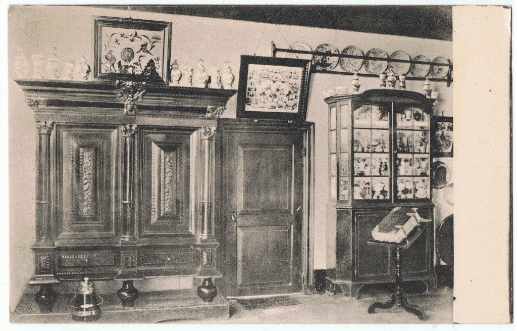 Uddel / Uddelermeer (Gld) Boerenkamer, ongelopen,, Verzamelen, Verzenden, 1920 tot 1940, Ongelopen, Gelderland