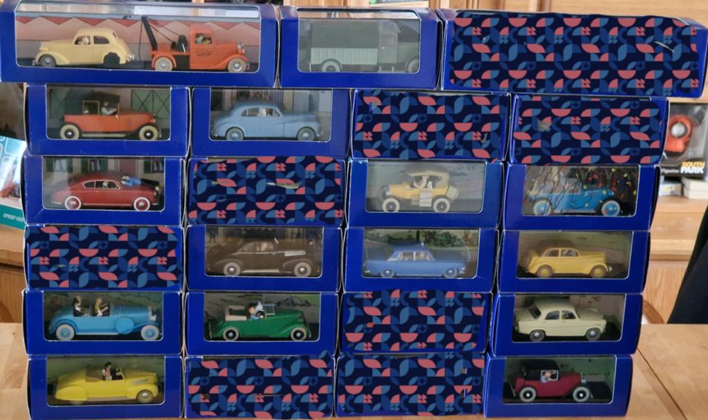 Kuifje auto collectie, Ophalen, Zo goed als nieuw, Groter dan 1:32