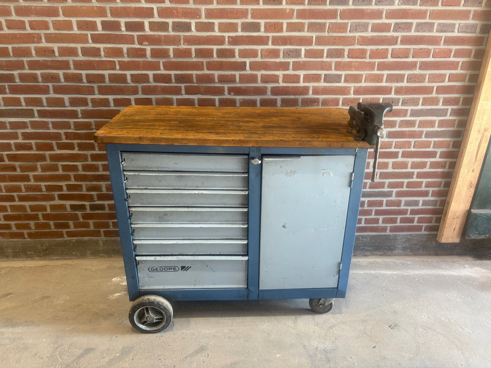 Gedore 1504 Gereedschapswagen, Doe-het-zelf en Verbouw, Gereedschap | Handgereedschap, Ophalen, Gebruikt, Gereedschapsopslag, Gedore
