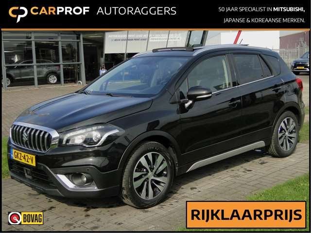 Suzuki S-Cross 1.4 Boosterjet 140PK AllGrip Style Leer Pano, Auto's, 12 maanden, Gebruikt, 4 cilinders, 400 kg