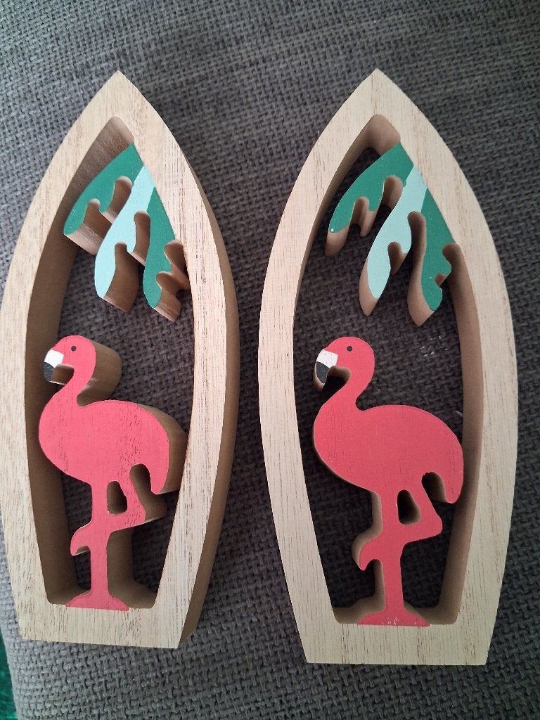 Zomer beeldjes flamingo, Ophalen of Verzenden, Nieuw