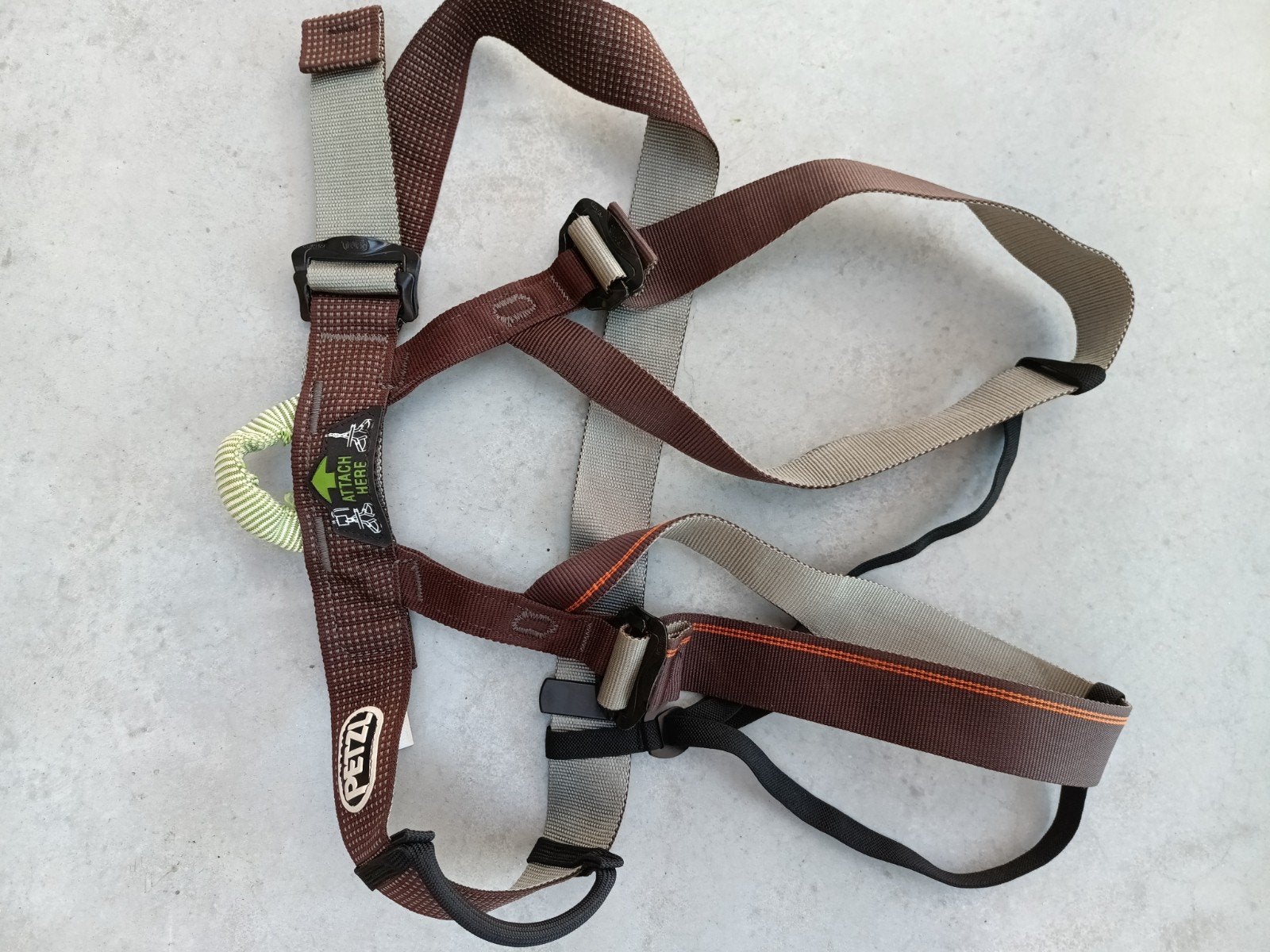 Petzl Klimgordel - Ideaal voor beginners en gevorderden, Ophalen of Verzenden, Gebruikt, Klimsport-accessoire