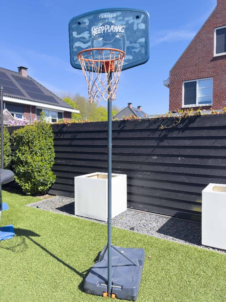 Basket Tarmak 'Keep playing', Ophalen, Gebruikt, Ring, Bord of Paal