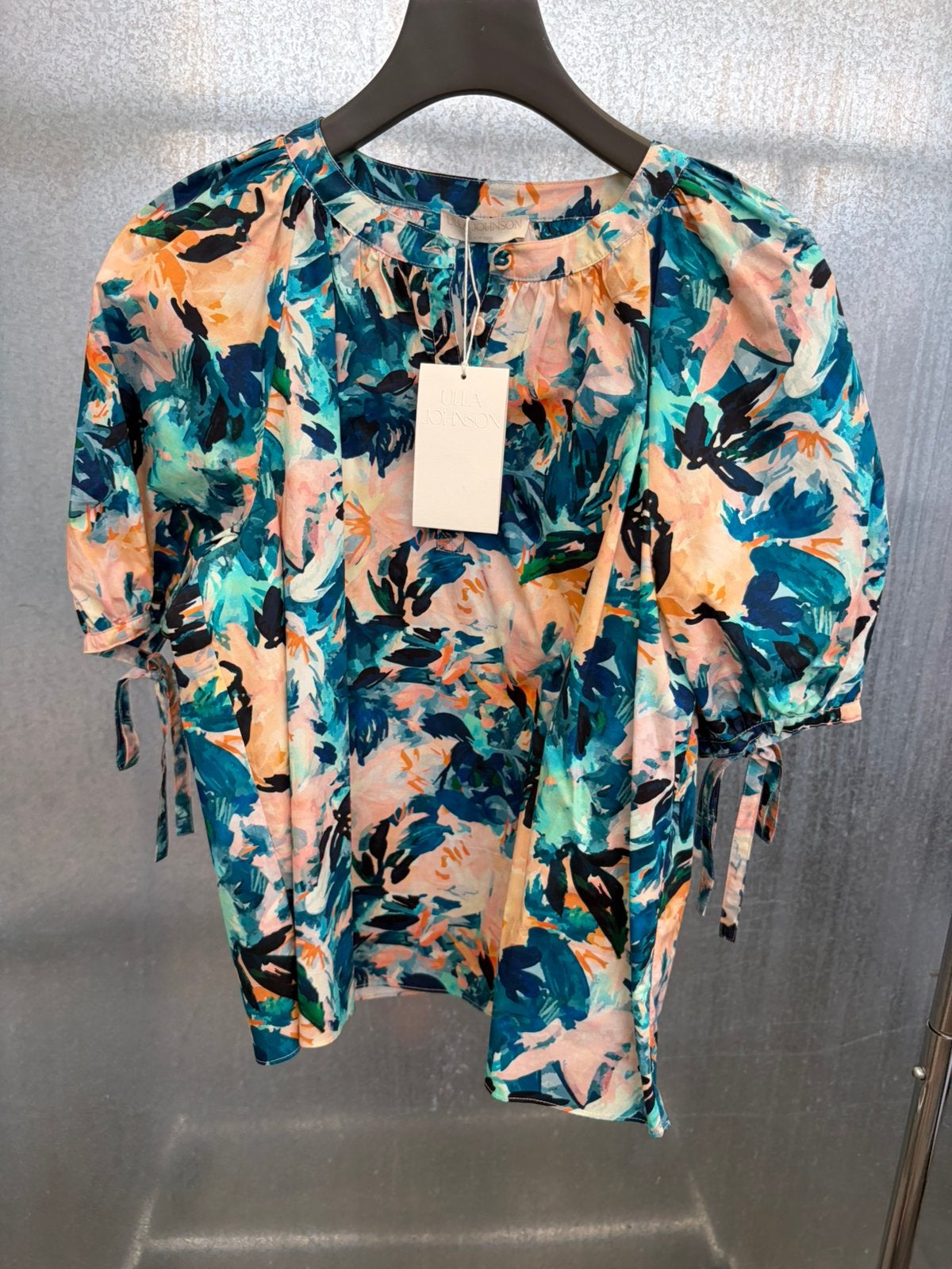 Ulla Johnson blouse 4 s € 320 vienne, Ophalen of Verzenden, Zo goed als nieuw, Korte mouw