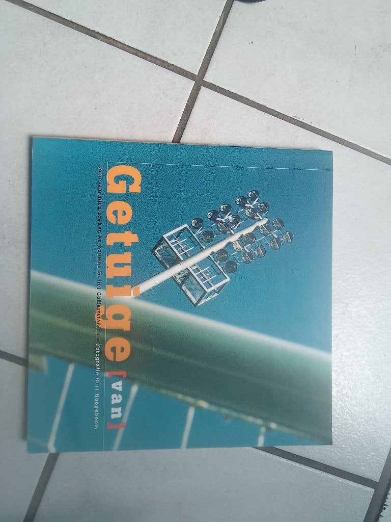 Getuige van Goffertstadion   Gert Hoogeboom  NEC, Ophalen of Verzenden, Zo goed als nieuw, Overige binnenlandse clubs, Boek of Tijdschrift