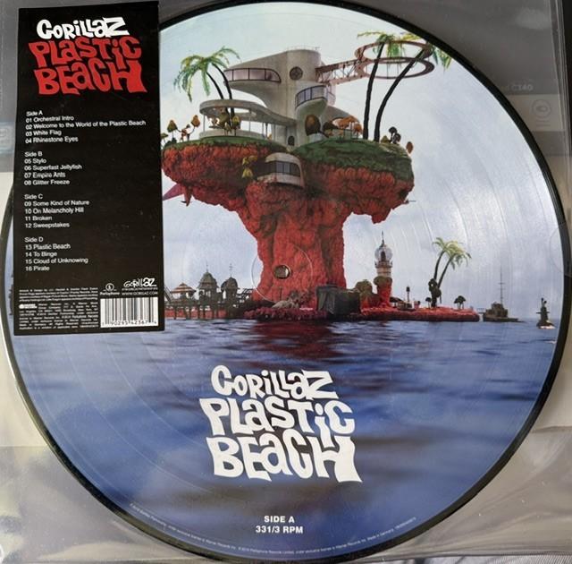 Gorillaz - Plastic Beach 2lp picture disc, nieuw/geseald, Ophalen of Verzenden, 12 inch, Nieuw in verpakking, Picture disc
