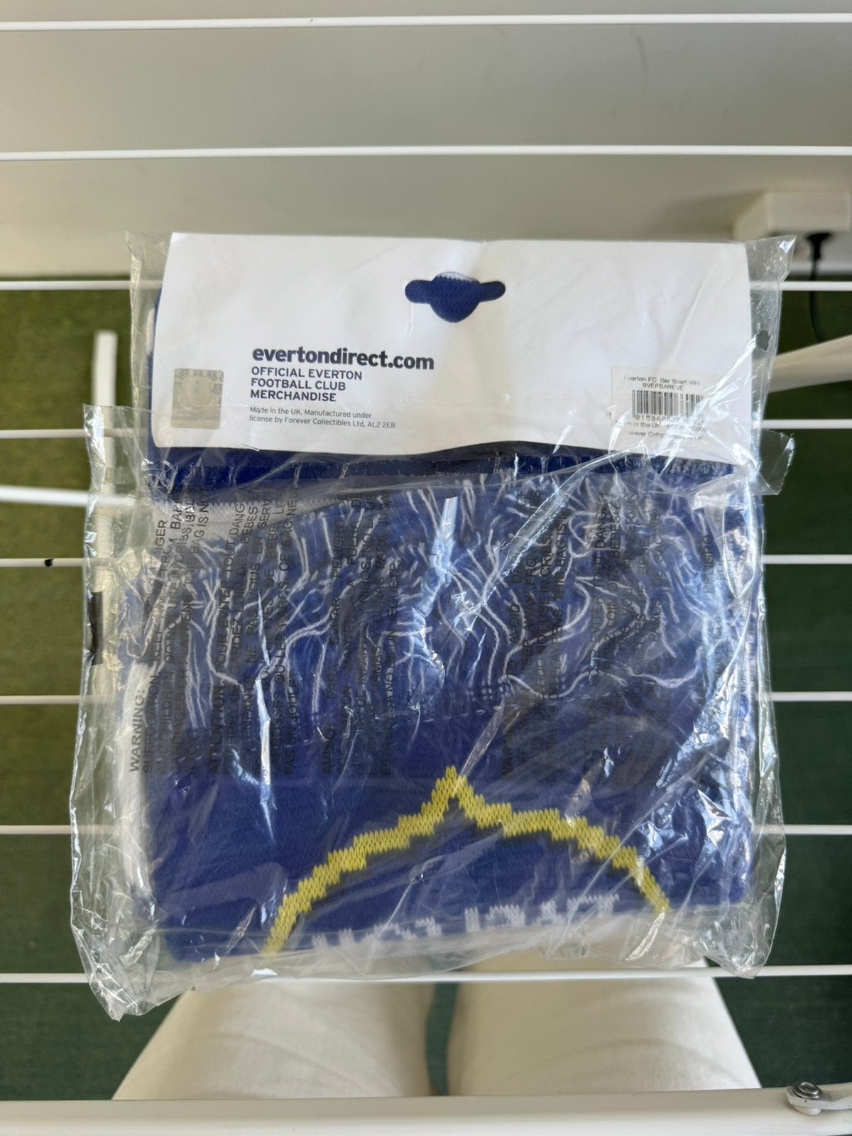Everton supporters sjaal, Ophalen of Verzenden, Nieuw, Buitenlandse clubs, Vaantje of Sjaal