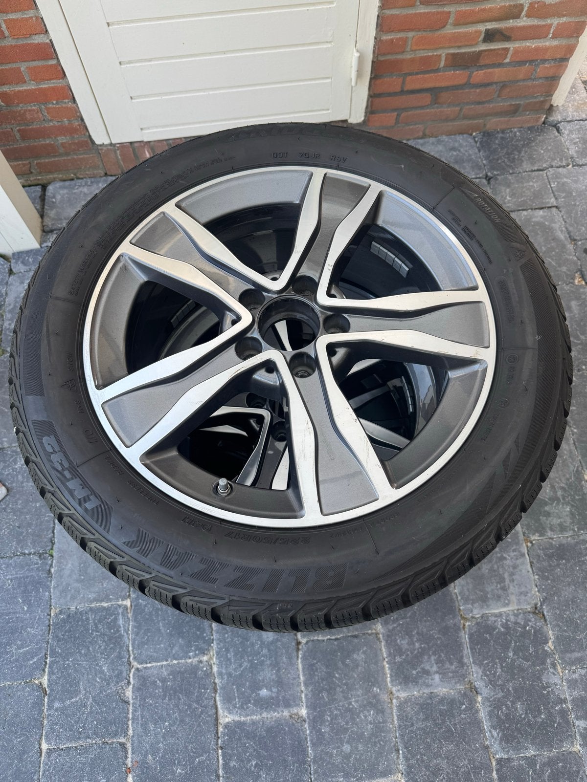 Originele Mercedes C-Klasse 17 inch winterwielen, Auto-onderdelen, Ophalen, Gebruikt, Banden en Velgen, 17 inch