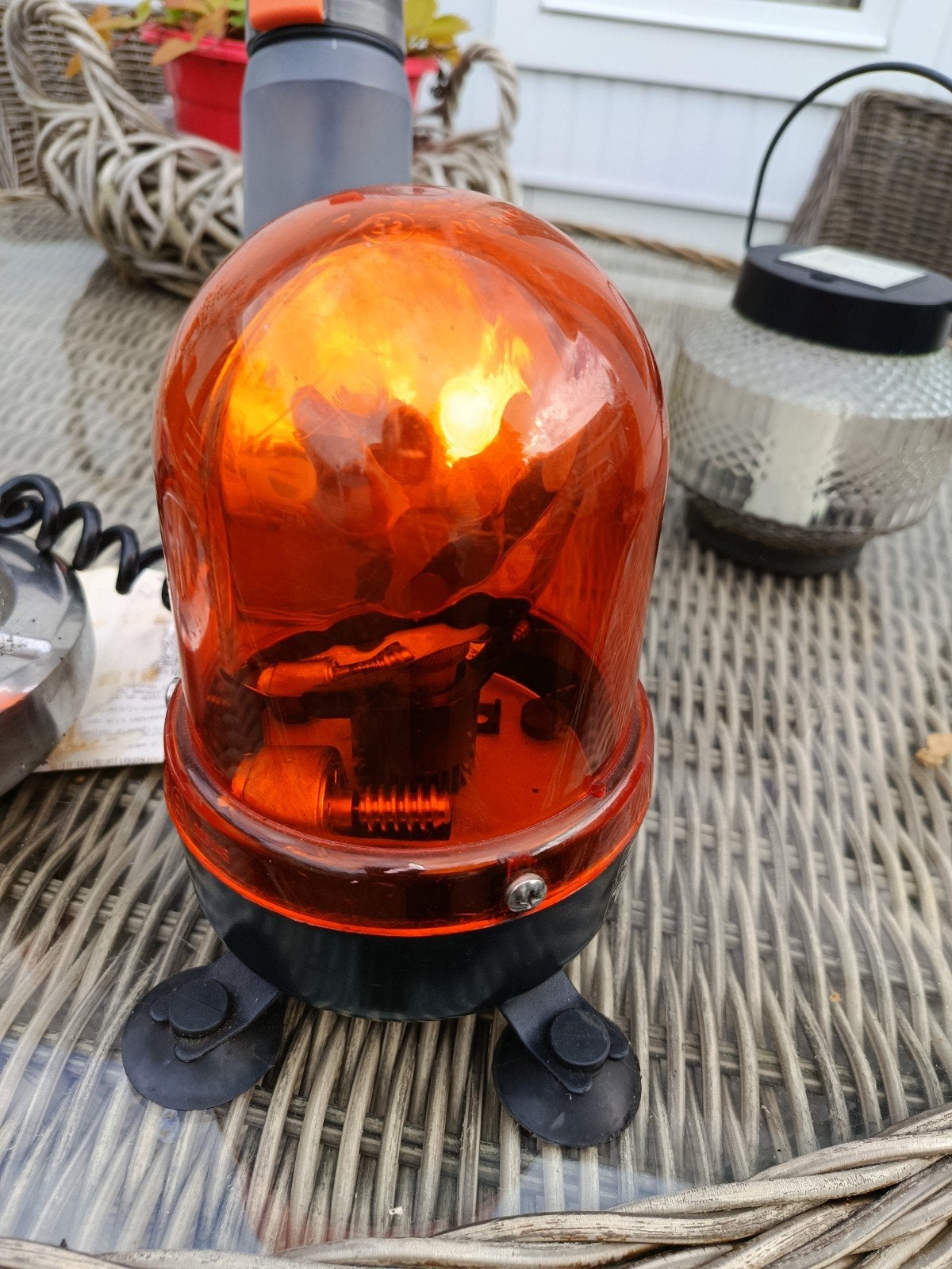 AEB nv Belgium Oranje Zwaailicht 12V DC H1 55W, Ophalen of Verzenden