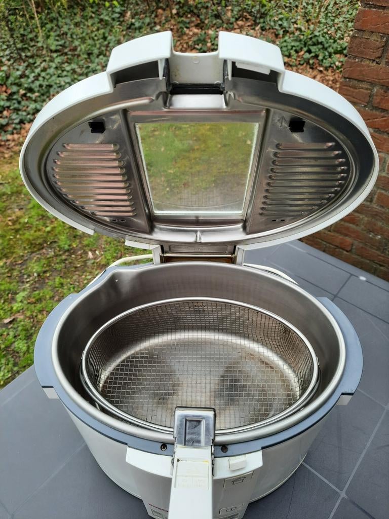 Bosch Frituurpan FB 5 TS Wit - 3 Liter, 2000W RVS. Barbecue, 2 tot 3 liter, Ophalen of Verzenden, Gebruikt