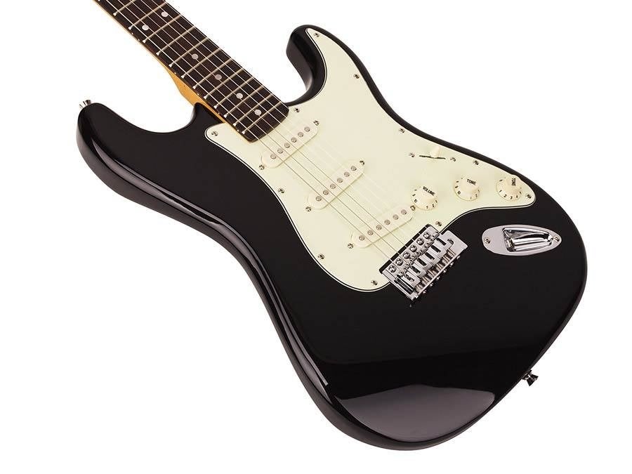 SST62-BK SX Retro Series elektrische gitaar zwart, ., Nieuw, Ophalen of Verzenden, .