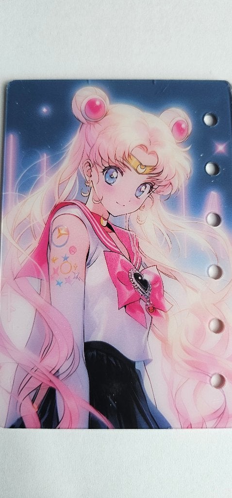sailor moon, sailormoon carylic cover a7 notebook, Diversen, Ophalen of Verzenden, Uitwisbaar, Nieuw, A7