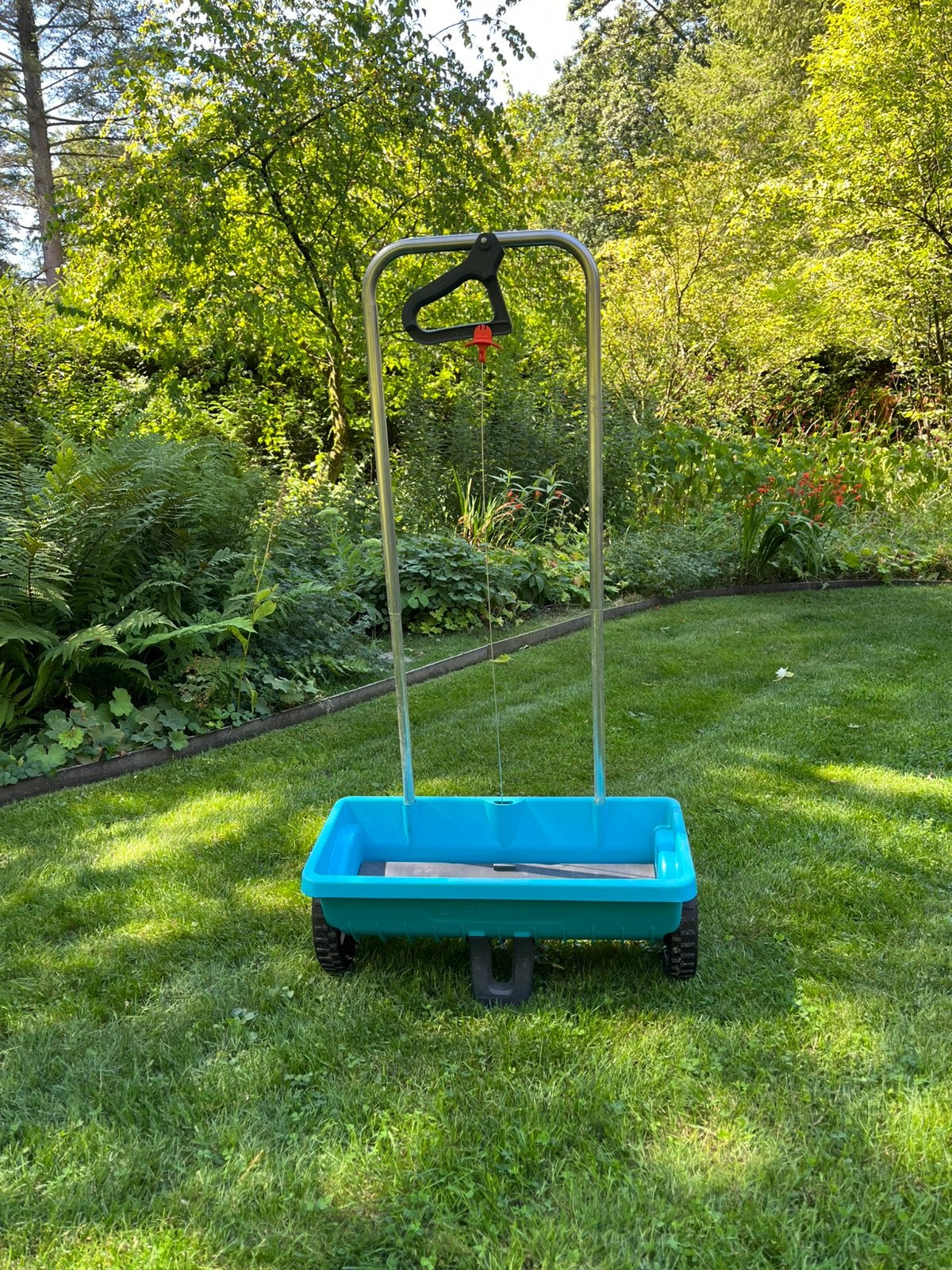 Gardena strooiwagen, Ophalen, Zo goed als nieuw