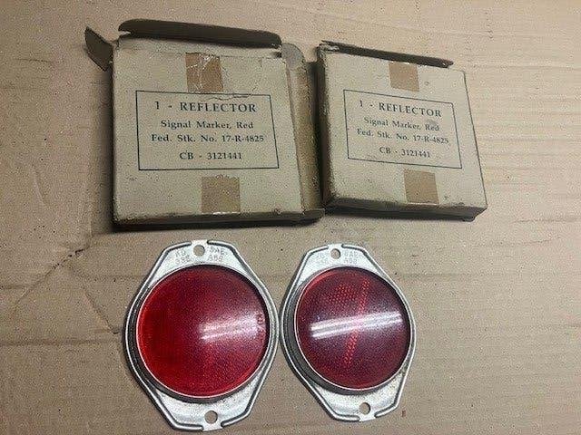 Reflector rood legerjeep Nekaf Willys, Ophalen of Verzenden, Nieuw