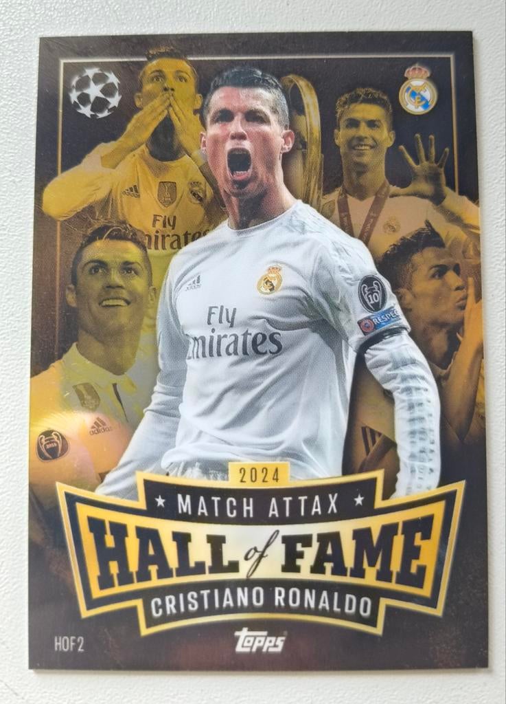 Match Attax 2024 Cristiano Ronaldo Hall of Fame, Verzenden, Nieuw, Plaatje