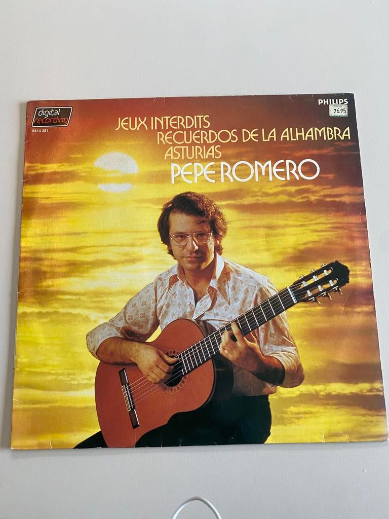 Jeux Interdits Lp Pepe Romero, Ophalen of Verzenden, Zo goed als nieuw, 12 inch