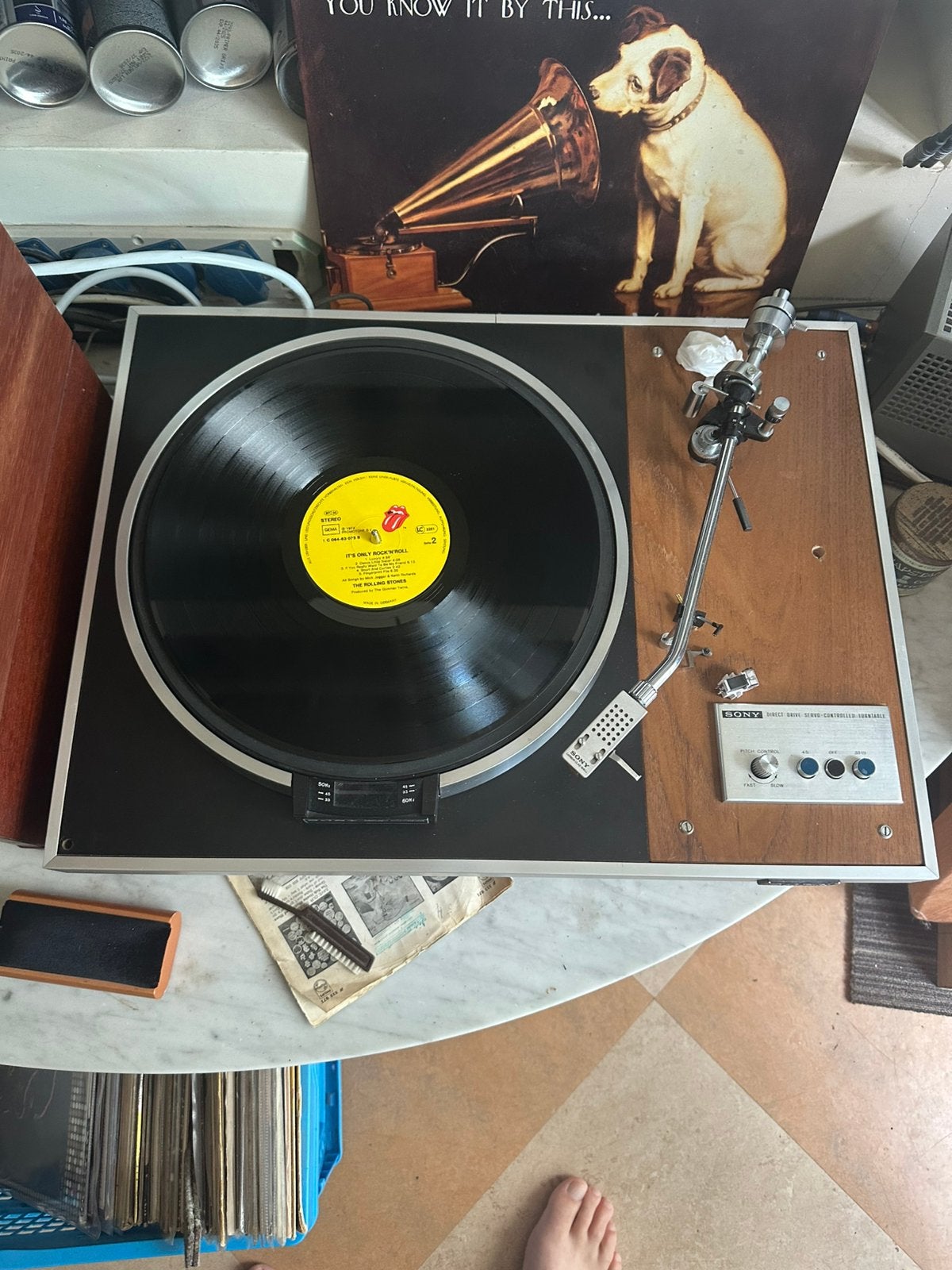It only rock and roll  Rolling stones, Ophalen of Verzenden, Zo goed als nieuw, 12 inch, Poprock