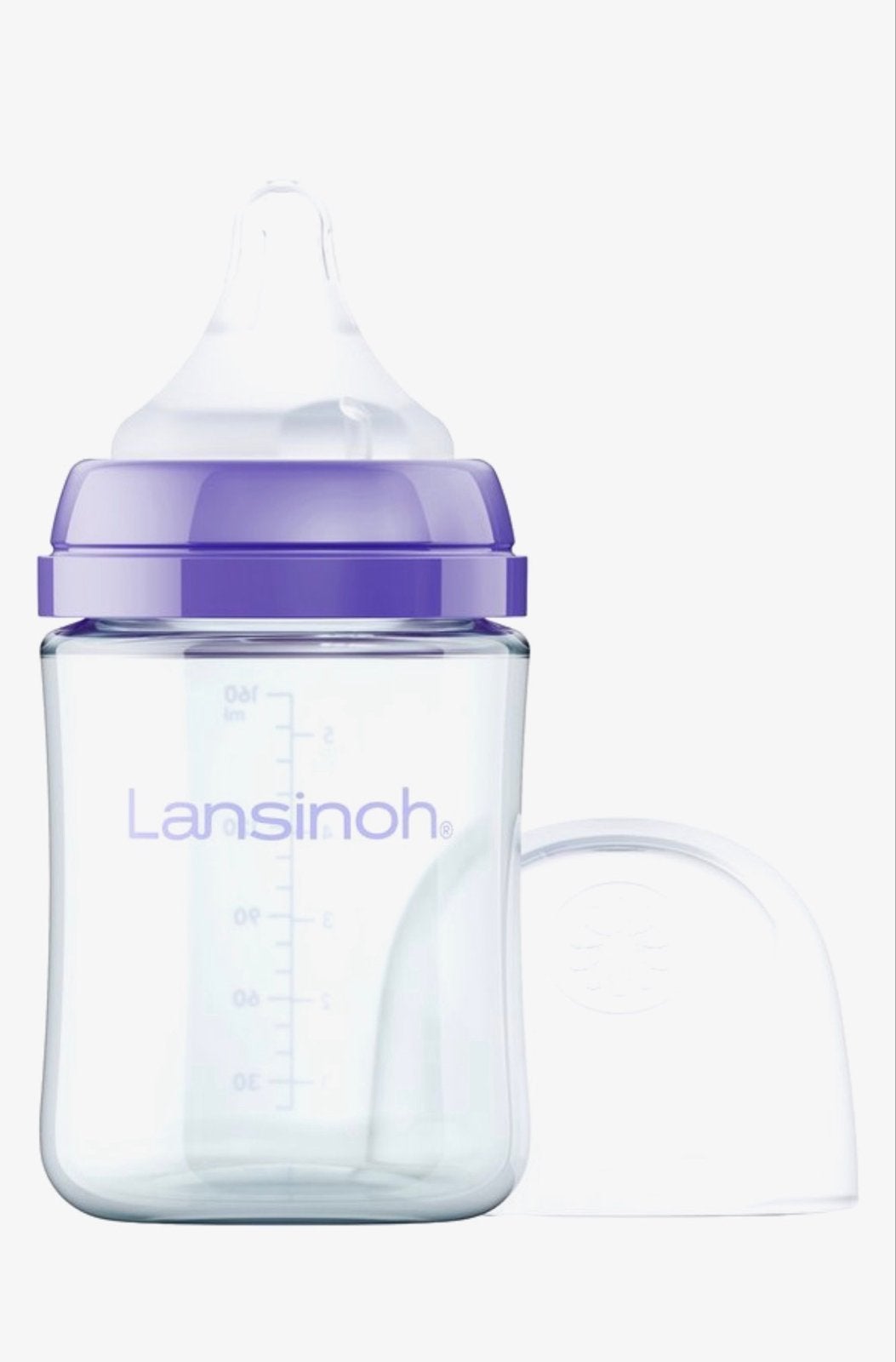 Lansinoh NaturalWave Glazen Fles - 160 ml, Overige merken, Nieuw, Ophalen of Verzenden, Babyfles