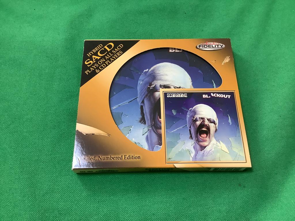 Scorpions-Blackout SACD (US/extremely rare!!), Ophalen of Verzenden, Gebruikt
