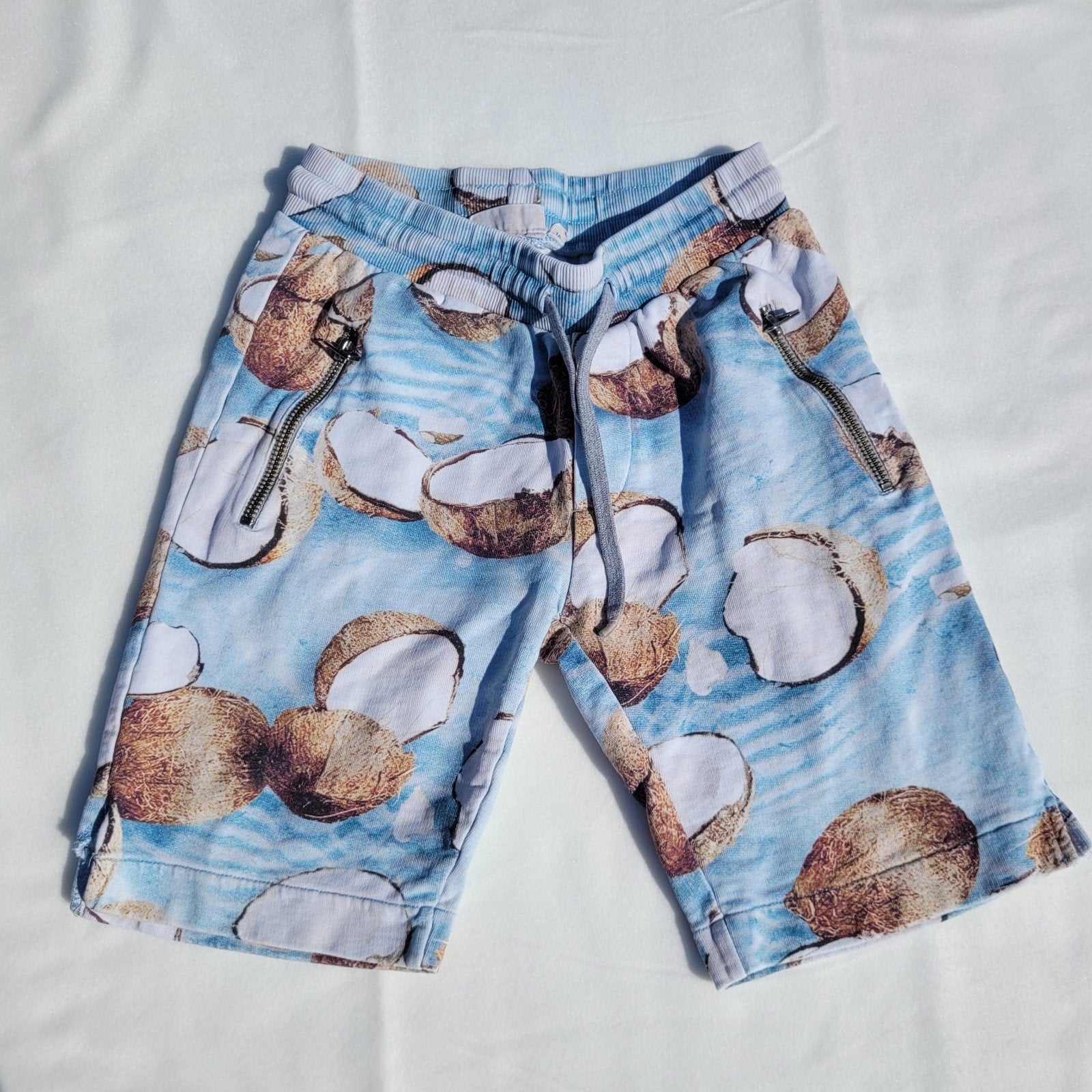 Molo short maat 140 met print, Broek, Gebruikt, Molo, Jongen of Meisje