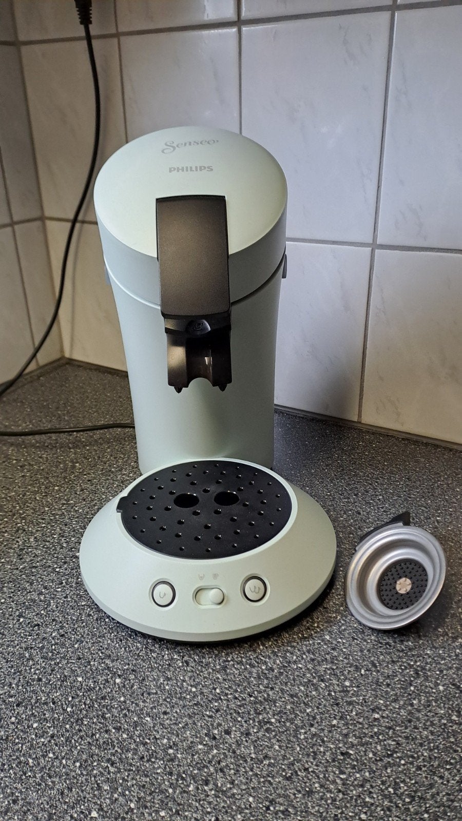 Philips Senseo Original Plus (soft mint), Koffiemachine, Ophalen of Verzenden, Zo goed als nieuw, N.v.t