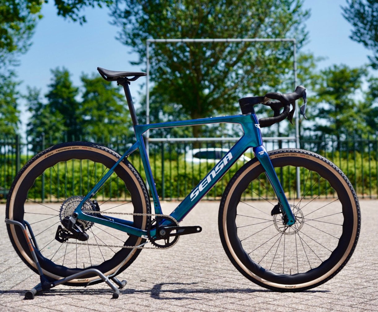 Sensa Gulia Gravel XP Cuore wave wielen, Overige merken, 28 inch, Carbon, 10 tot 15 versnellingen