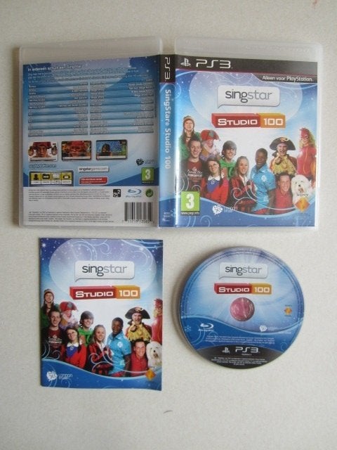 PS3 * Singstar Sing Star Studio 100 * Playstation 3, Spelcomputers en Games, Muziek, Ophalen of Verzenden, Zo goed als nieuw, 3 spelers of meer