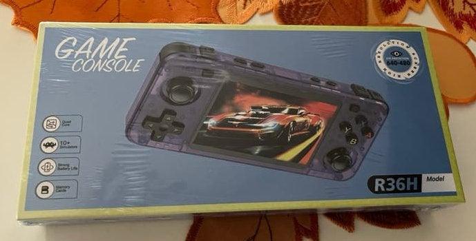Nieuw Game console R36H Handheld 64Gb Zwart, Ophalen of Verzenden, Nieuw, Met games