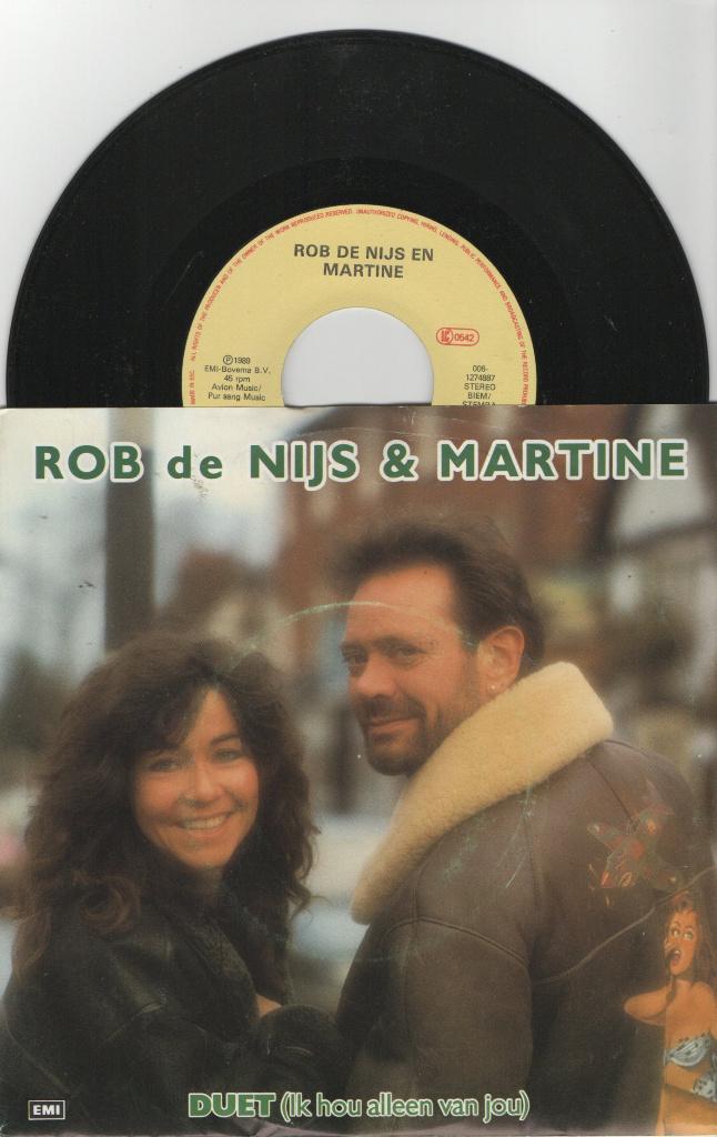 Rob de Nijs & Martine – Duet (Ik Hou Alleen Van Jou), Cd's en Dvd's, Vinyl | Nederlandstalig, 7 inch, 1980 - 1989, Ophalen of Verzenden