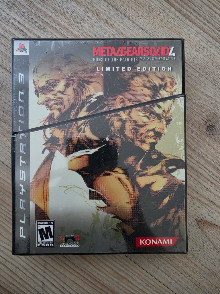 Metal Gear Solid 4 Limited Edition NTSC US nieuw in seal, Avontuur en Actie, Vanaf 18 jaar, 1 speler, Ophalen of Verzenden