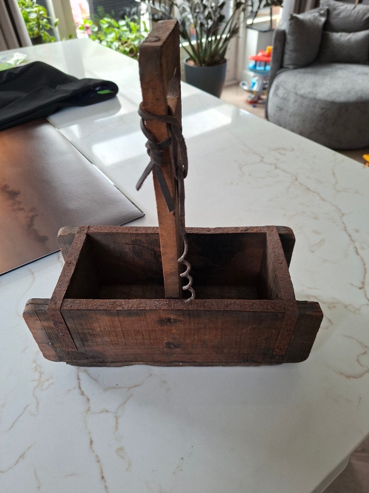 Houten wijnrek, Ophalen of Verzenden, Zo goed als nieuw, Minder dan 5 flessen, 5 – 50