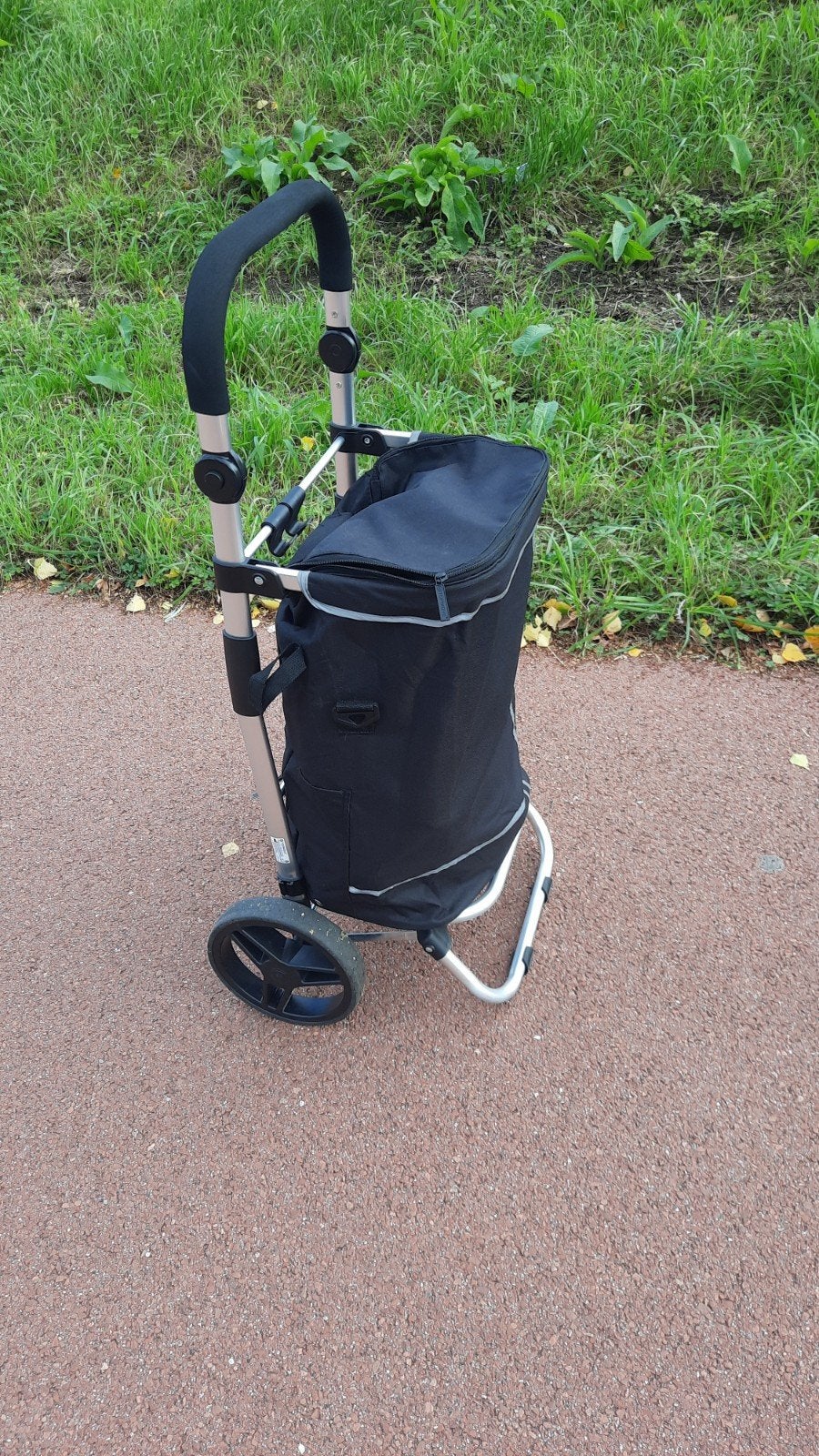 Boodschappen trolley, Ophalen, Zo goed als nieuw, Zwart, 30 cm of meer