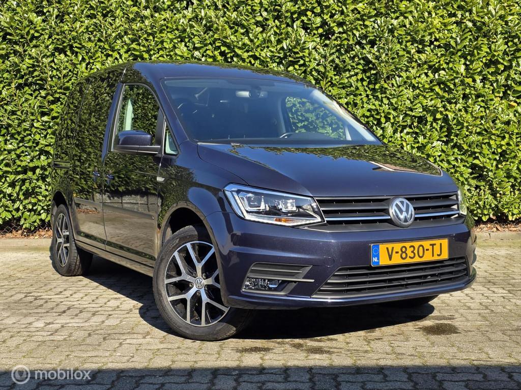 Volkswagen Caddy 2.0 TDI 150PK DSG Exclusive Edition|ACC|Tre, Stof, Gebruikt, 4 cilinders, Origineel Nederlands