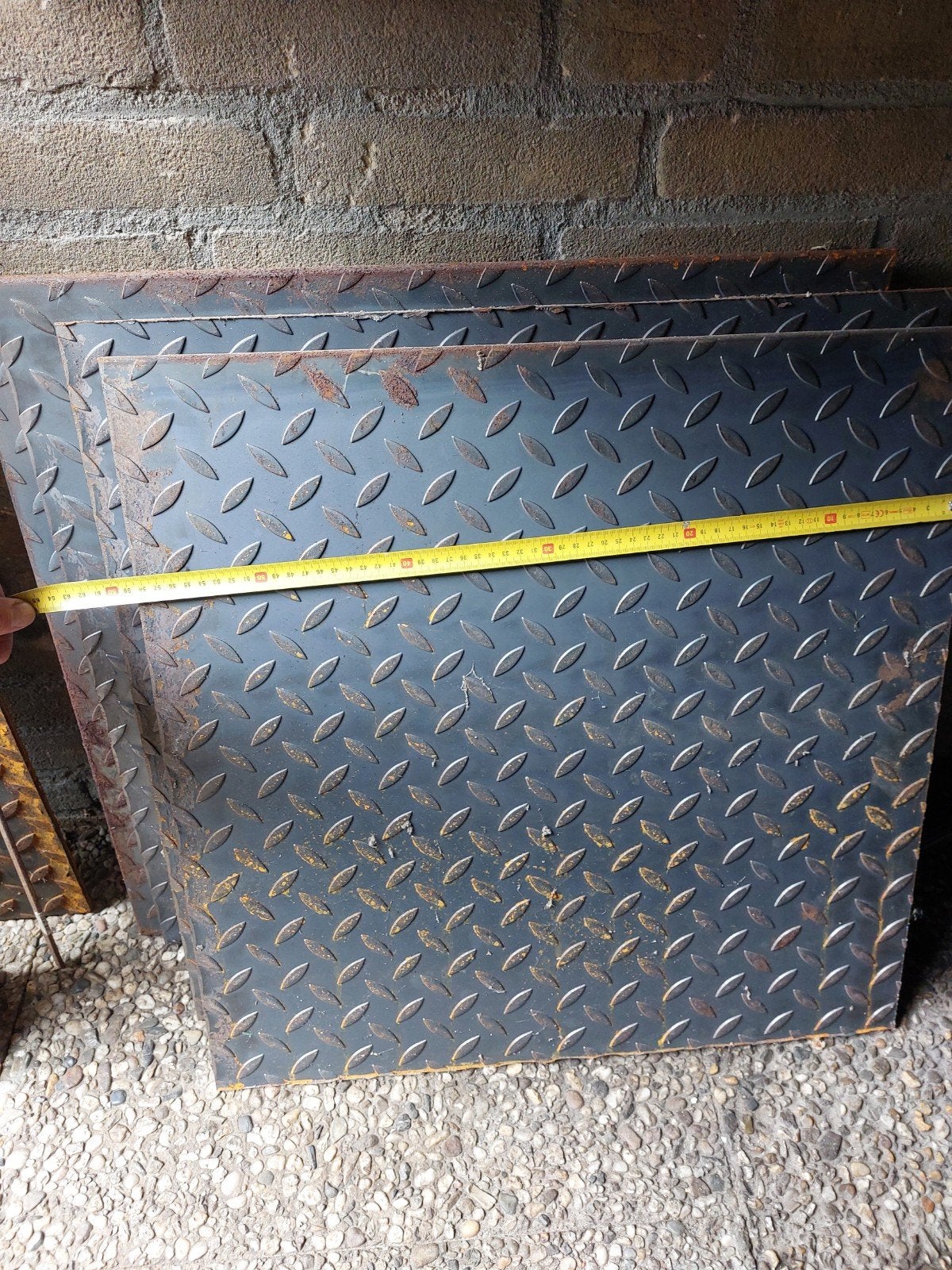 Stalen platen, Doe-het-zelf en Verbouw, Metalen, Ophalen