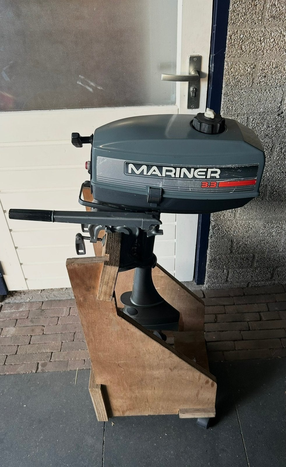 Mariner 3.3pk 2t, Watersport en Boten, Ophalen, Zo goed als nieuw, Motor en Techniek, Zeilboot of Motorboot