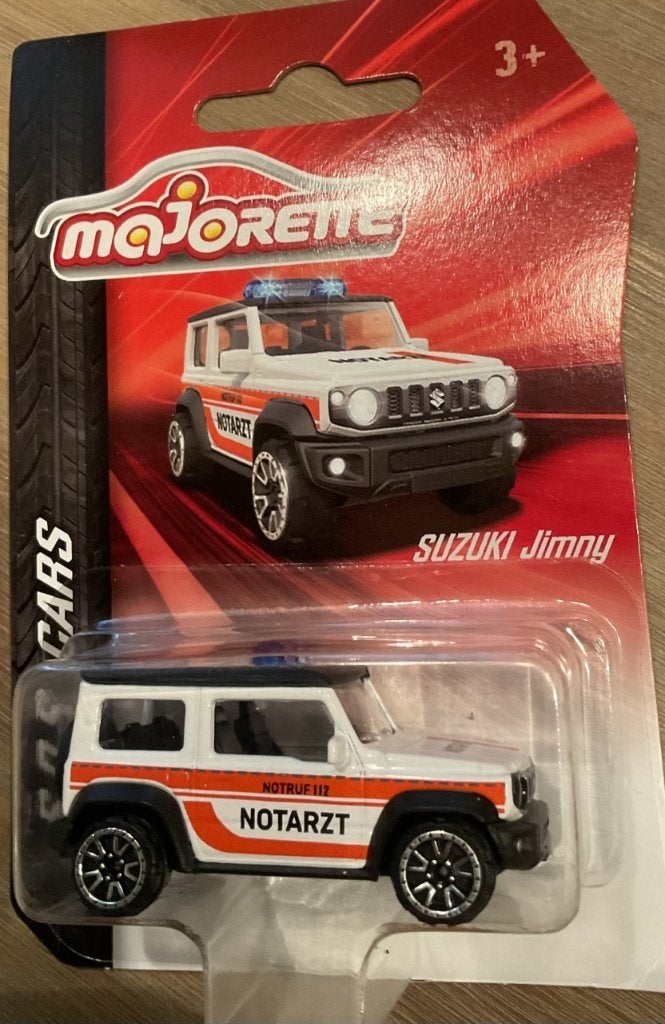 Majorette Suzuki Jimny NOTARTZ - Ambulance, Ophalen of Verzenden, Nieuw, Auto
