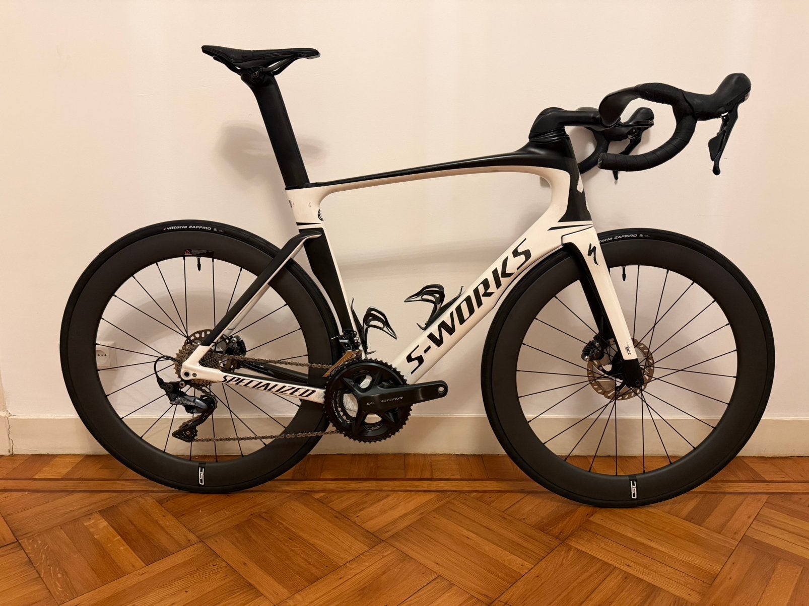 S-Works Specialized Venge Vias Ultegra Disc 56 - Nieuwstaat!, 28 inch, Carbon, Heren, Zo goed als nieuw