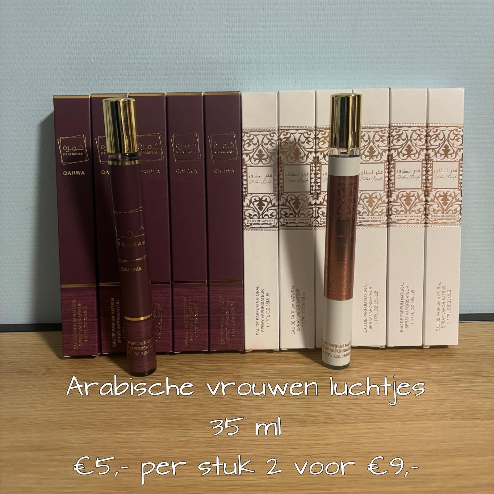 Nieuwe Arabische vrouwen luchtjes - 35 ml, Ophalen of Verzenden