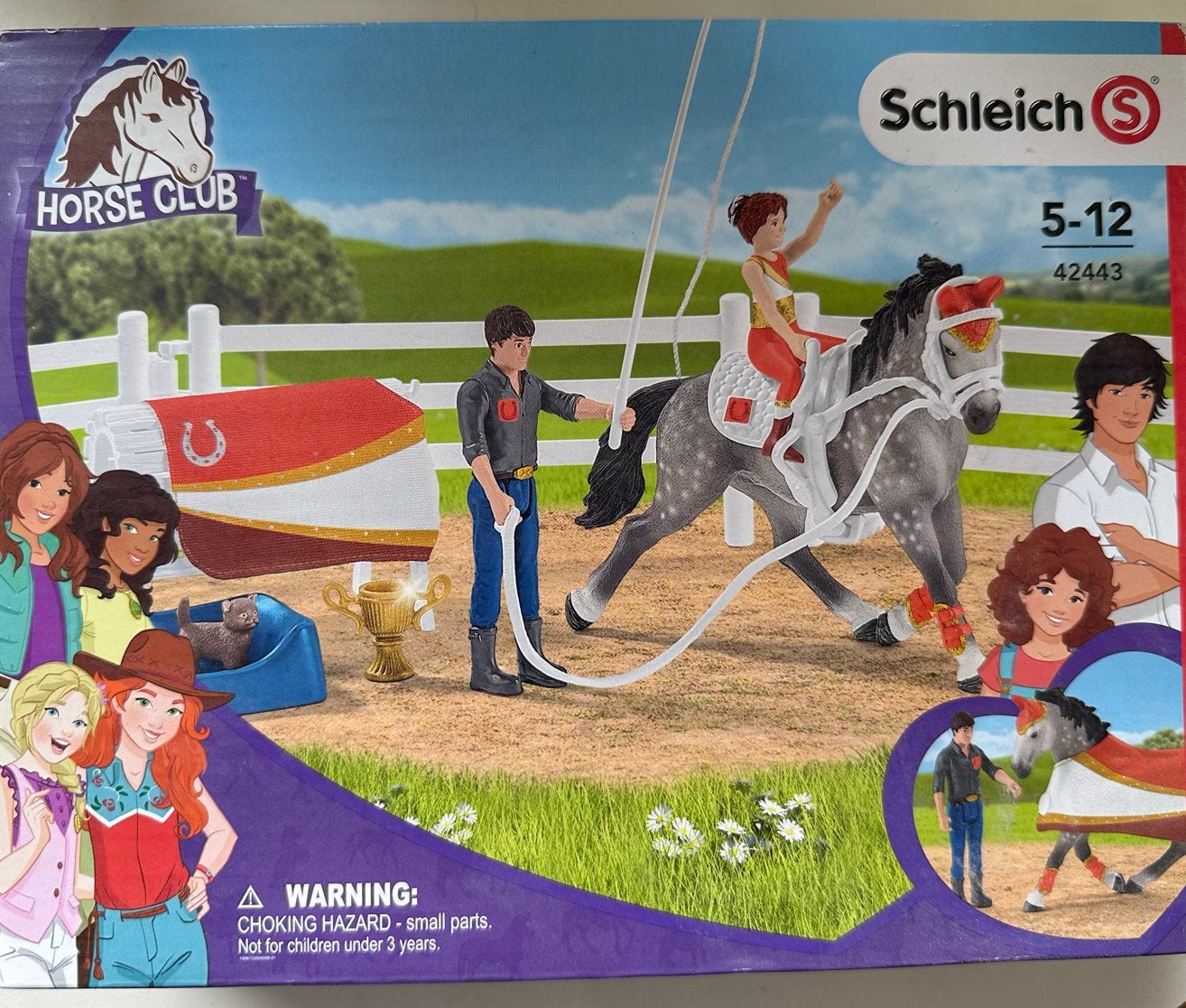 Schleich Horse Club Paardenshow met Lisa & Storm, Ophalen of Verzenden, Nieuw