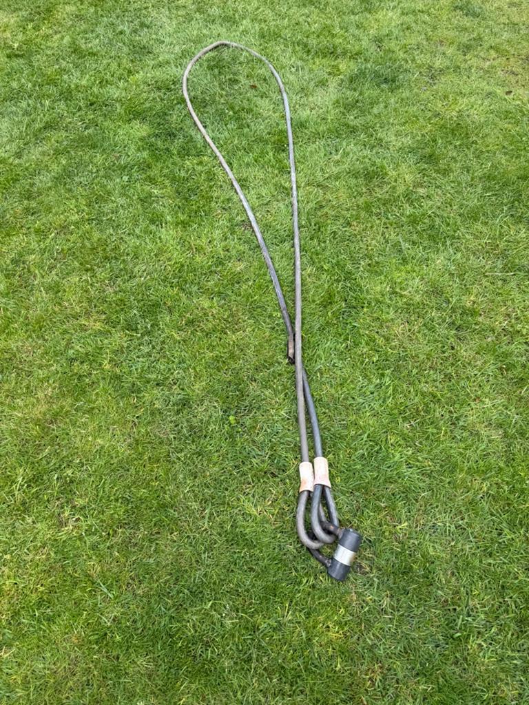 Kabel + slot, Ophalen of Verzenden, Gebruikt, Kabelslot