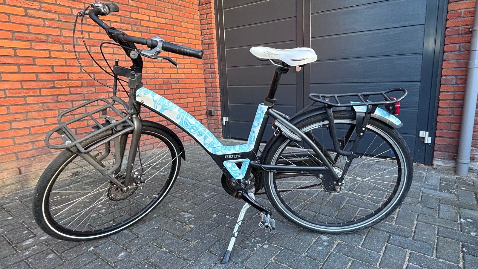 Sportieve Beick fiets met 7 Shimano versnellingen, Schijfrem, Ophalen, Overige merken, Minder dan 10 versnellingen