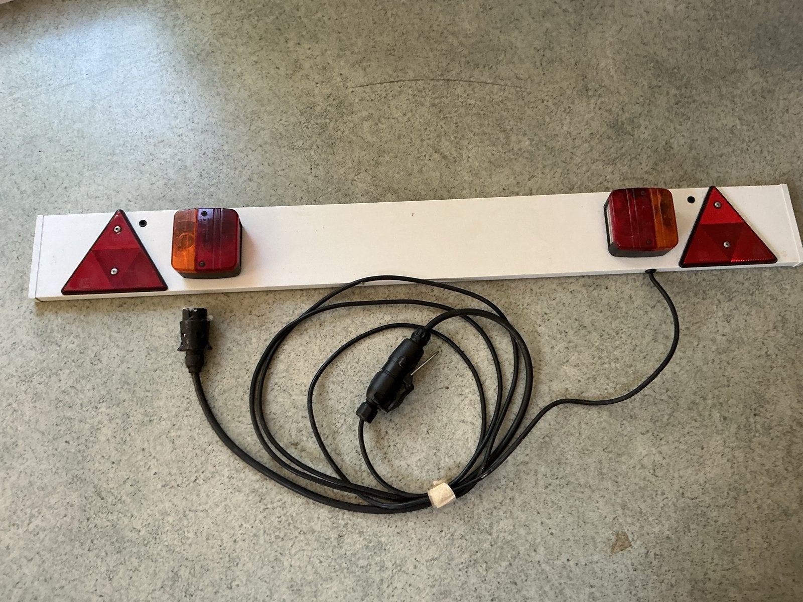 Lichtbalk voor aanhanger, 7-polig, 125 cm, kunststof, Auto diversen, Ophalen, Nieuw