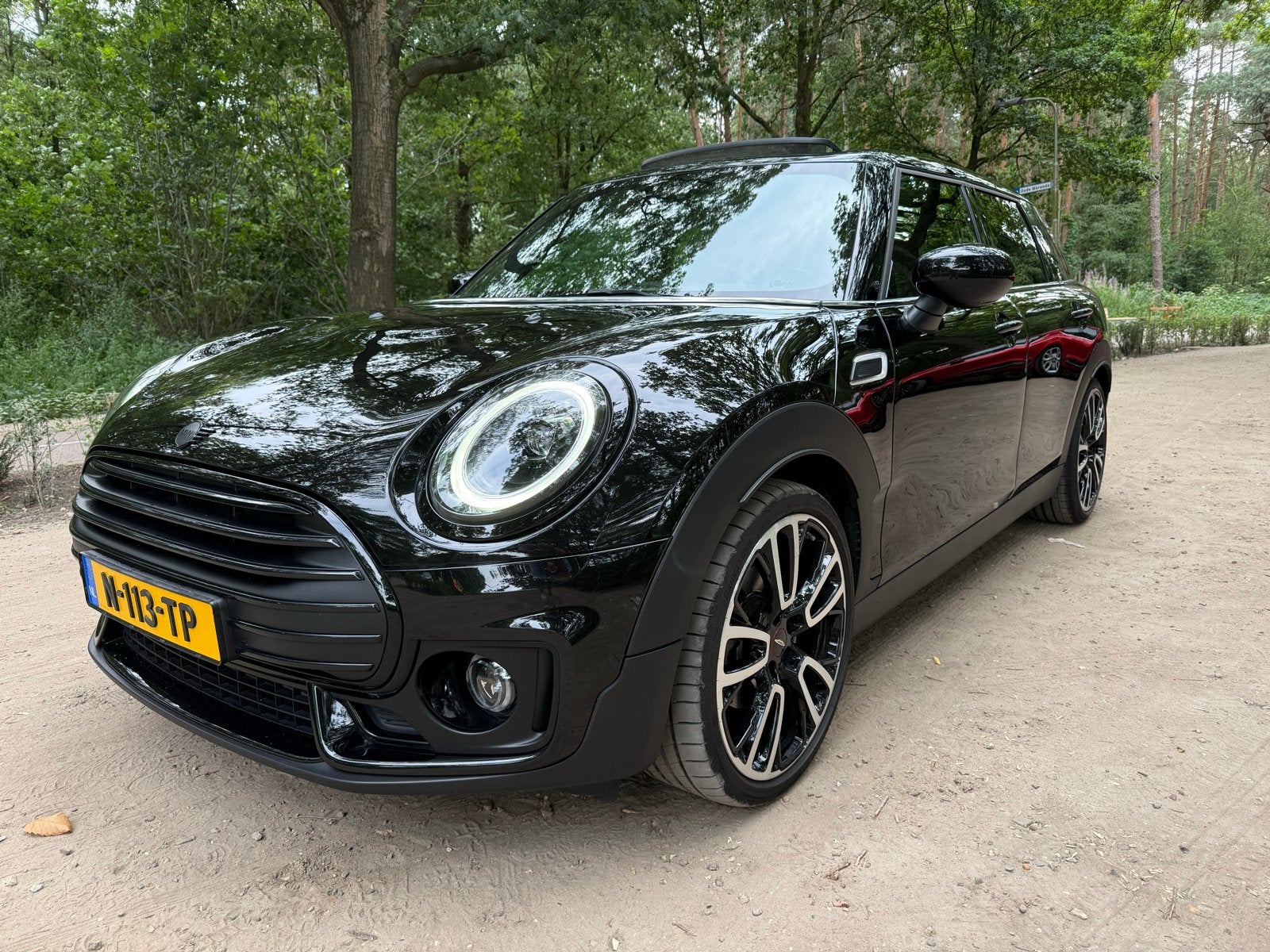 Mini Clubman Cooper JCW Edition / NL auto / HUD / All Black, 715 kg, Zwart, Origineel Nederlands, Stationwagon